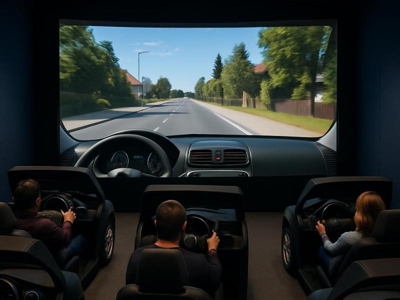 Innovative Fahrschulsimulatoren